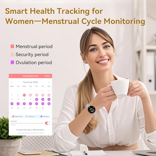 KEEPONFIT Smart Watches for Women, Fitness Tracker with Heart Rate & SpO2 Monitor, IP67 Waterproof Activity Tracker for Men & Women, Smart Watch for Android Phones and iPhone Compatible (Gray)