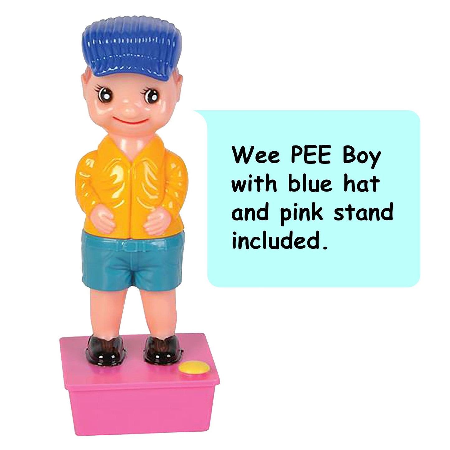 ArtCreativity Set of 2 Squirt Wee Boy Gag Gift, 7.5 inch Water Squirters Toys - Leak-Free Water Base - Classic Funny Novelty Gift for Men, Women, Kids, Hibachi Accessories, Funny Party Favors