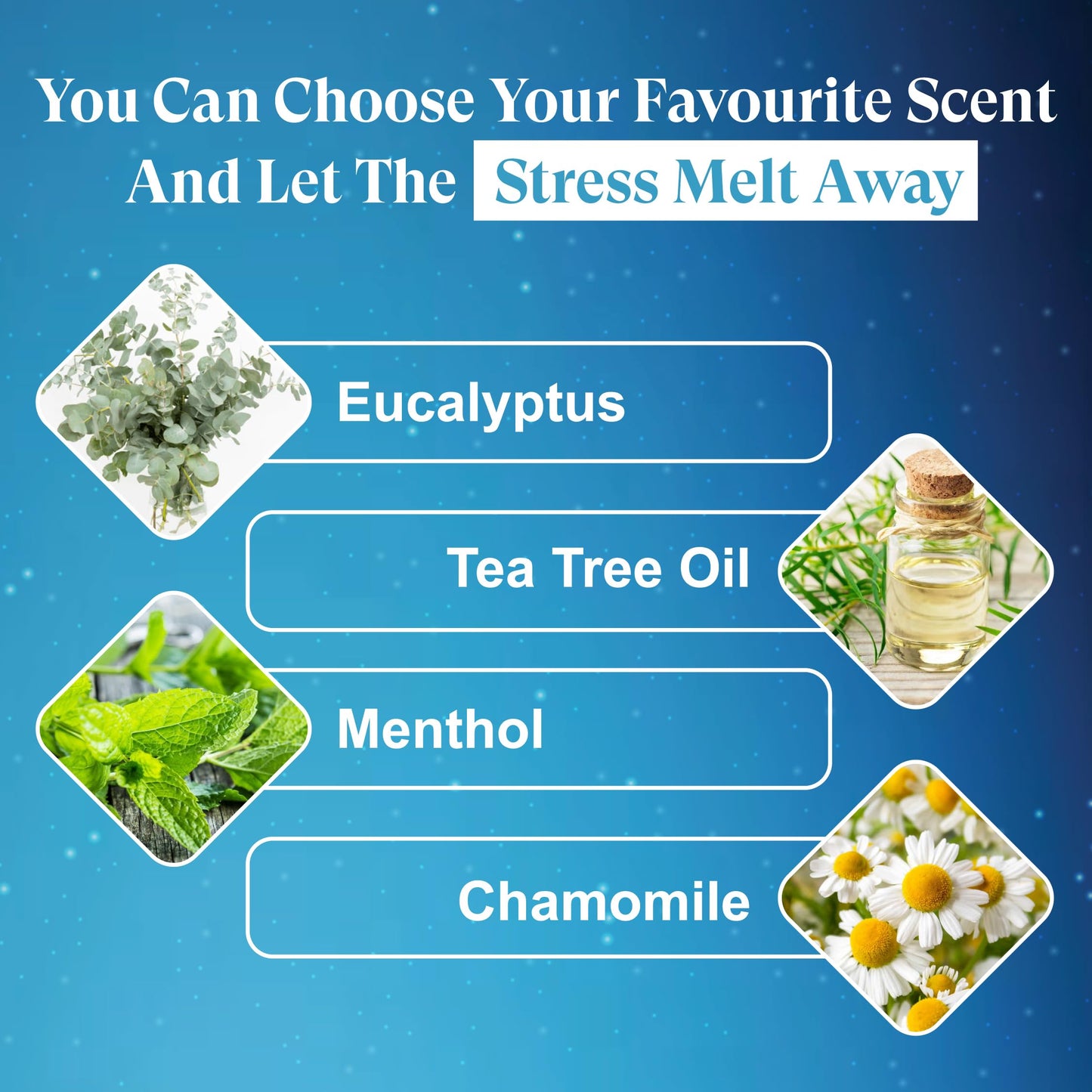 GLOWLYLITE Shower Steamers Aromatherapy | 20 Pack Shower Steamers for Women & Men, Essential Oils for Stress Relief, Self Care, Gifts for Mom, Birthday, Stocking Stuffers & Christmas (Blue)