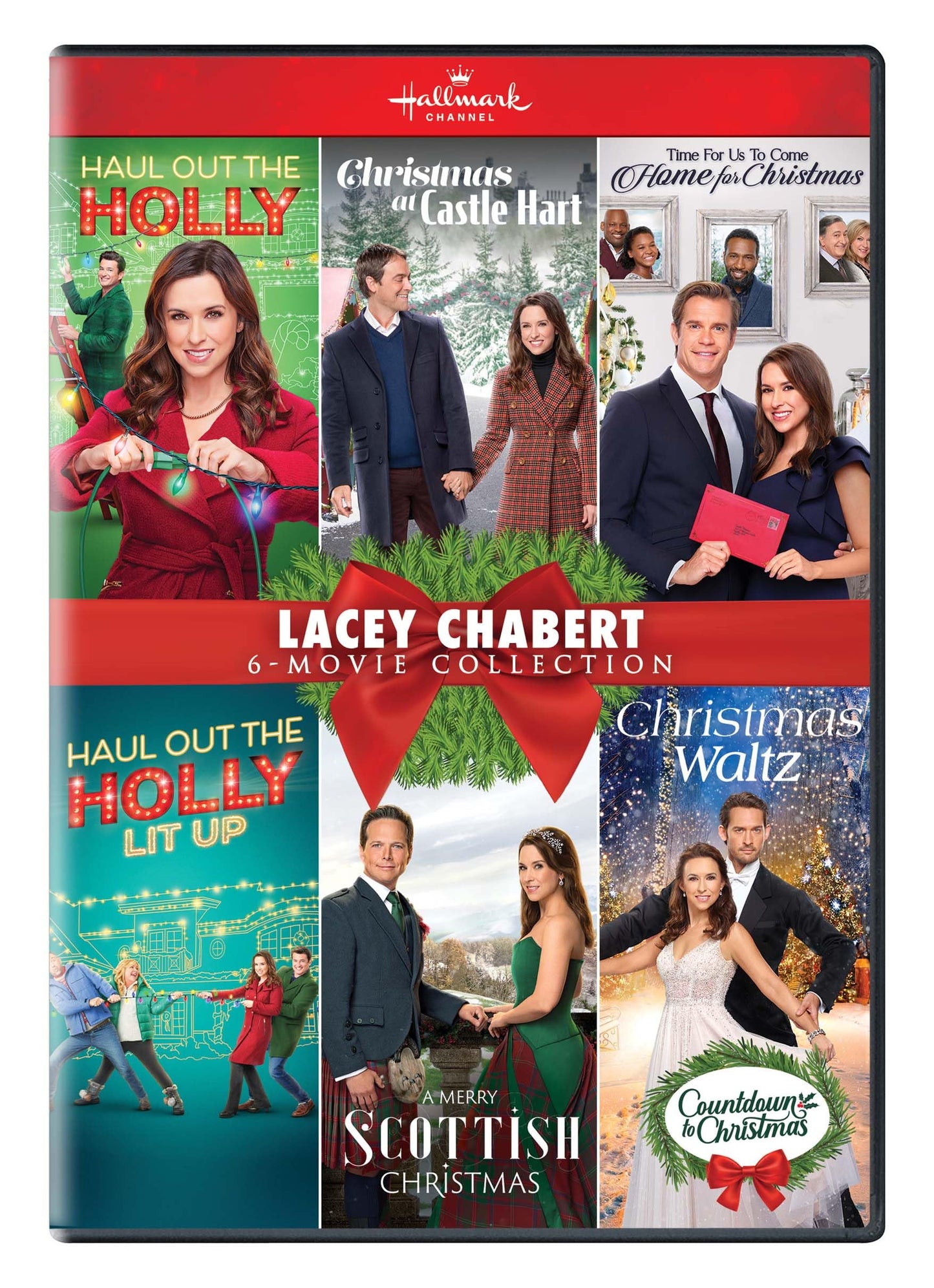 Lacey Chabert 6-Movie Christmas Collection 2 (Haul Out the Holly, Christmas at Castle Hart, A Merry Scottish Christmas, Christmas Waltz and more)