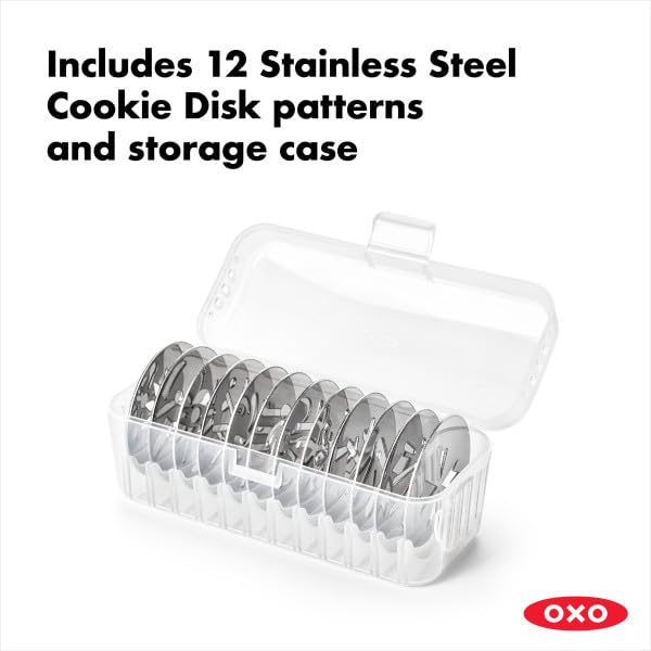 OXO Good Grips 14-Piece Cookie Press Set