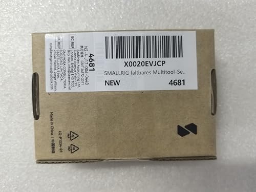 SMALLRIG Folding Tool Set with Screwdrivers and Hex Key Wrenches, Seven Functional Tools Included (Black) - 4681