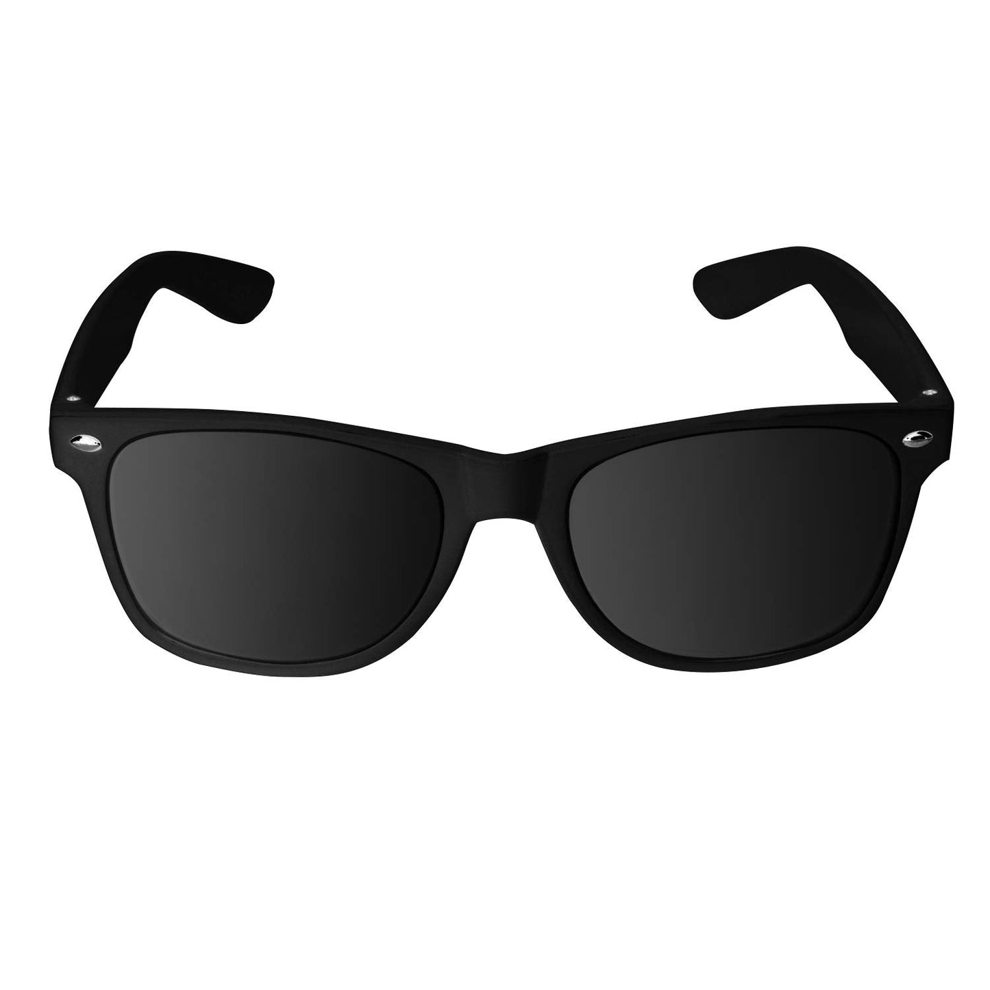 Super Z Outlet Plastic Vintage Retro Style Sunglasses Classic Shades Eyewear Party Favors (24, Black)