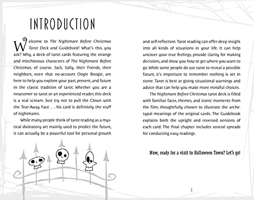 The Nightmare Before Christmas Tarot Deck and Guidebook Gift Set