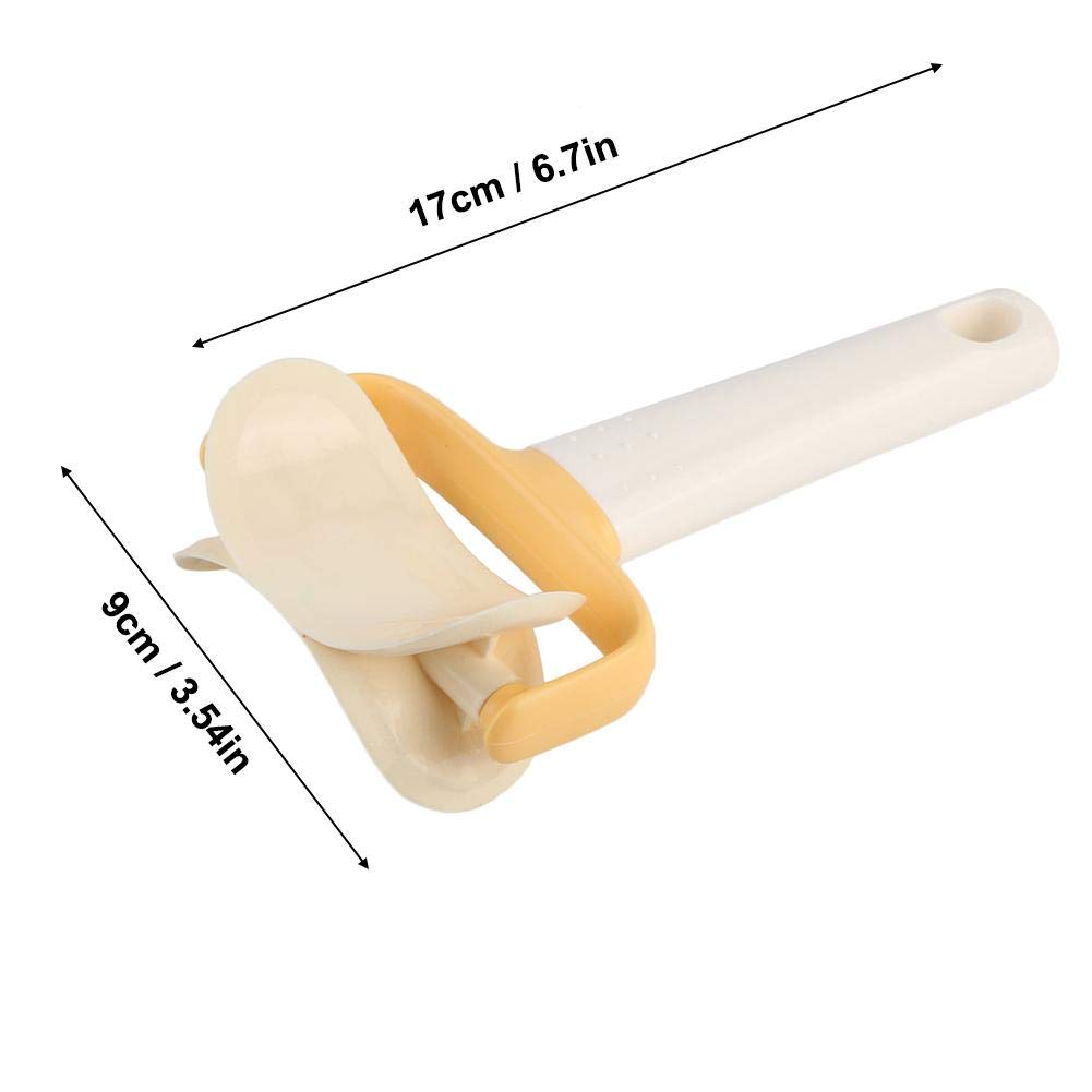 TOPINCN Rolling Cookies Cutter Biscuit Maker Dough Rolling Cutter for Cookie Dumpling Cake DIY Decorating Tools (round)
