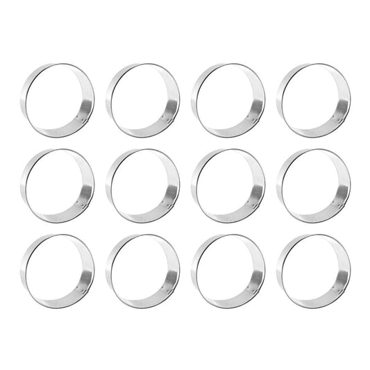 1 Dozen 12 Count Circle Biscuit Round 3 Inch Cookie Cutters from The Cookie Cutter Shop