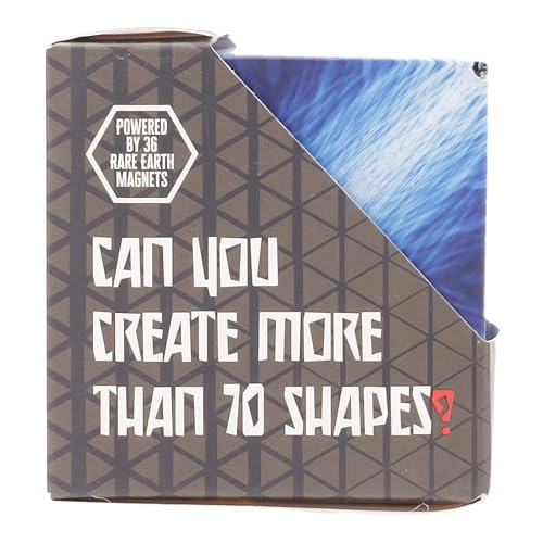 Shashibo Shape Shifting Box - STEM Magnetic Fidget Cube That Transforms Into Over 70 Shapes, Download Fun in Motion Toys Mobile App (Blue Planet)