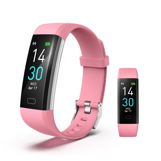 BrilliantHouse Fitness Tracker with Blood Pressure Heart Rate Oxygen Monitor, Activity Sleep & Temperature Smart Watch IP68 Waterproof Pedometer Step Counter for Kids Man Women S5