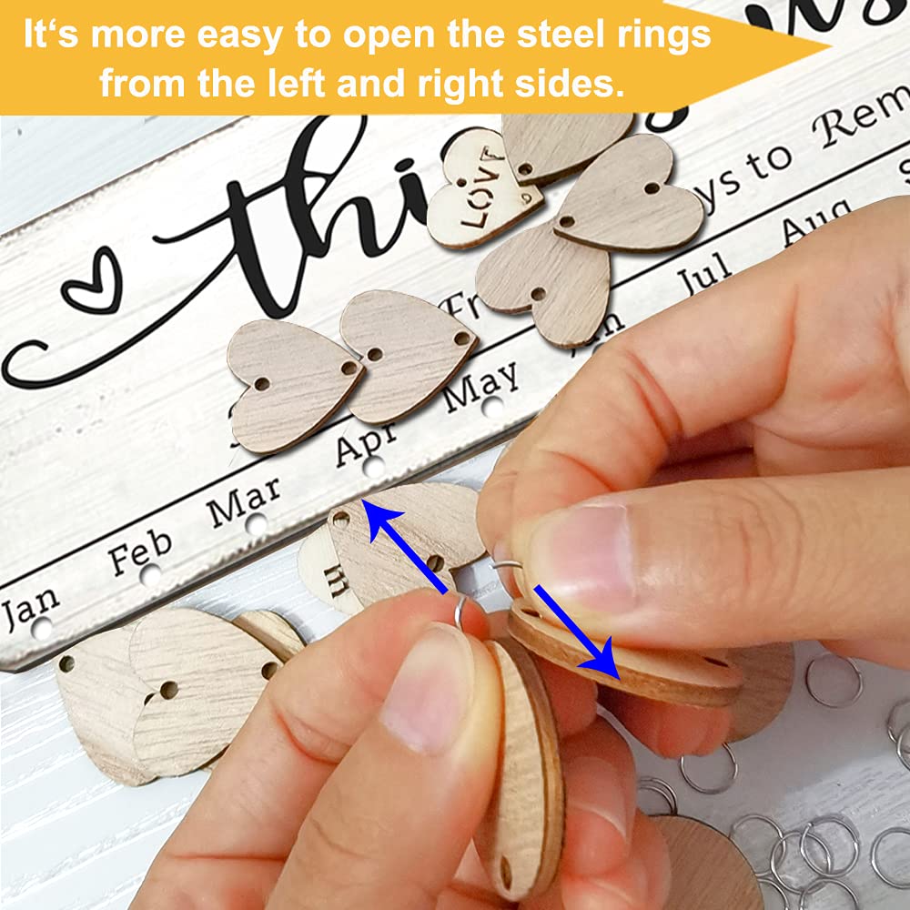 Grandma Mother Best Christmas Gifts from Son in Law, Family Birthday Tracker Calendar Board Wall Hanging to Reminder Important Day, Gifts for Mom Birthday Unique Ideas for Christmas Gift, Birthday