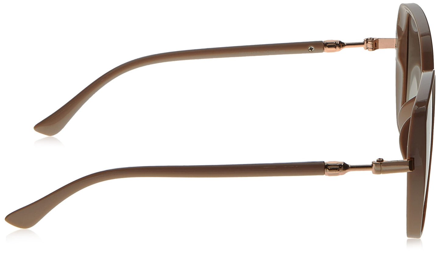 Vince Camuto womens Vc963 Glamorous UV Protective Square Sunglasses for Women Luxe Gifts Women 59 mm, Nude, mm US