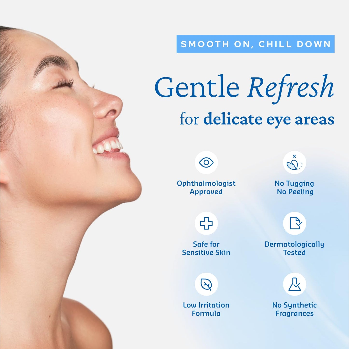 belif Aqua Bomb Cooling Eye Gel - Caffeine & Hyaluronic Acid for Puffiness & Hydration, Niacinamide & Vitamin C for Dark Circles, Adenosine & Collagen for Plumping & Firming, Korean Skin Care