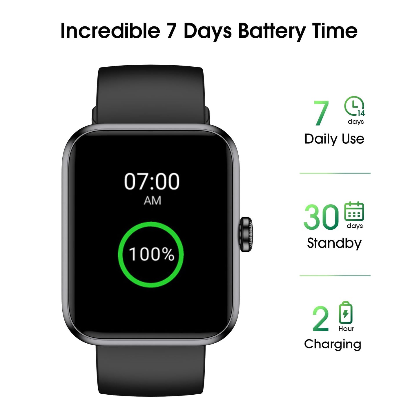 TYKOIT Smart Watch, Fitness Tracker with Heart Rate Monitor, Blood Oxygen, Sleep Tracker, 41mm Touchscreen Smartwatch for Android iOS Swimming Waterproof Pedometer Step Calories Tracker for Women Men