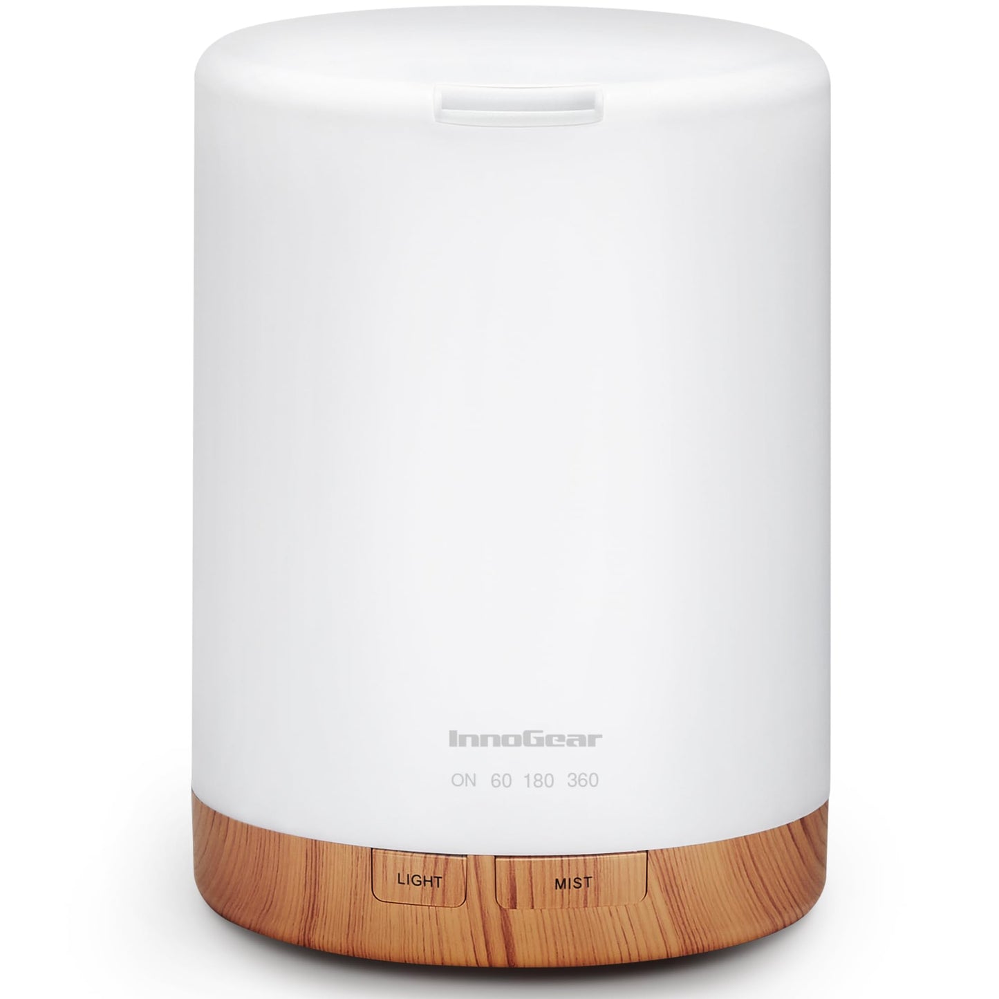 InnoGear 300ML Essential Oil Diffuser, Premium 5-in-1 Ultrasonic Aromatherapy Diffusers Scent Humidifier Aroma Diffuser Vaporizer Auto-Off Timer for Room Office Home, Yellow, Medium