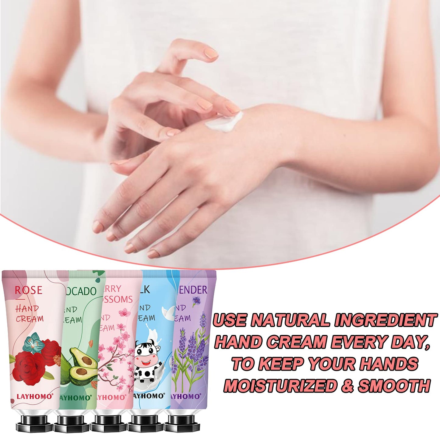 74 Pack Hand Cream Gift Set For Women and Girls,Mothers Day Gifts Bulk,Teacher Appreciation Gifts,Nurses Gifts,Natural Plant Hand Lotion For Dry Cracked Hands,Scented Mini Hand Lotion Travel Size