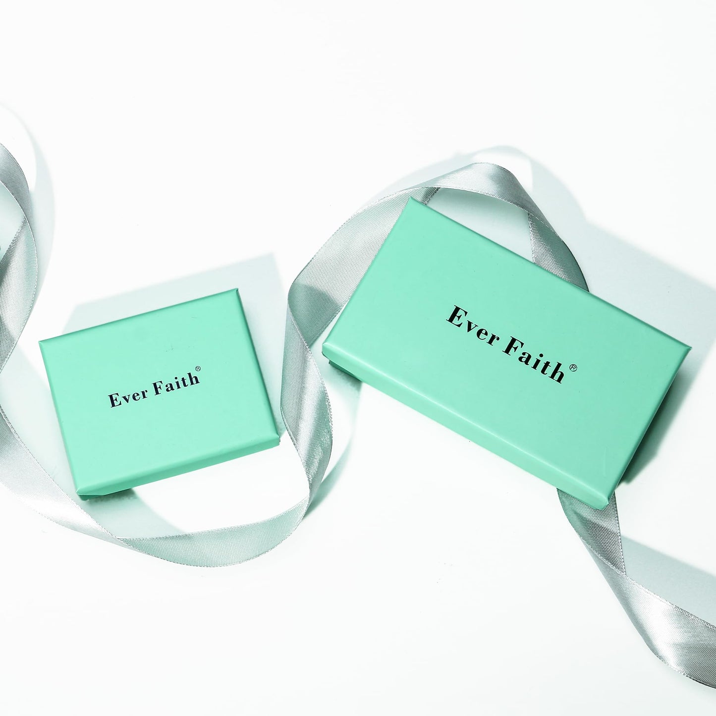 EVER FAITH Austrian Crystal Snowflake Necklace Winter Prom Flower Pendant Adjustable Chain Necklaces Jewelry Gifts for Women Green Silver-Tone