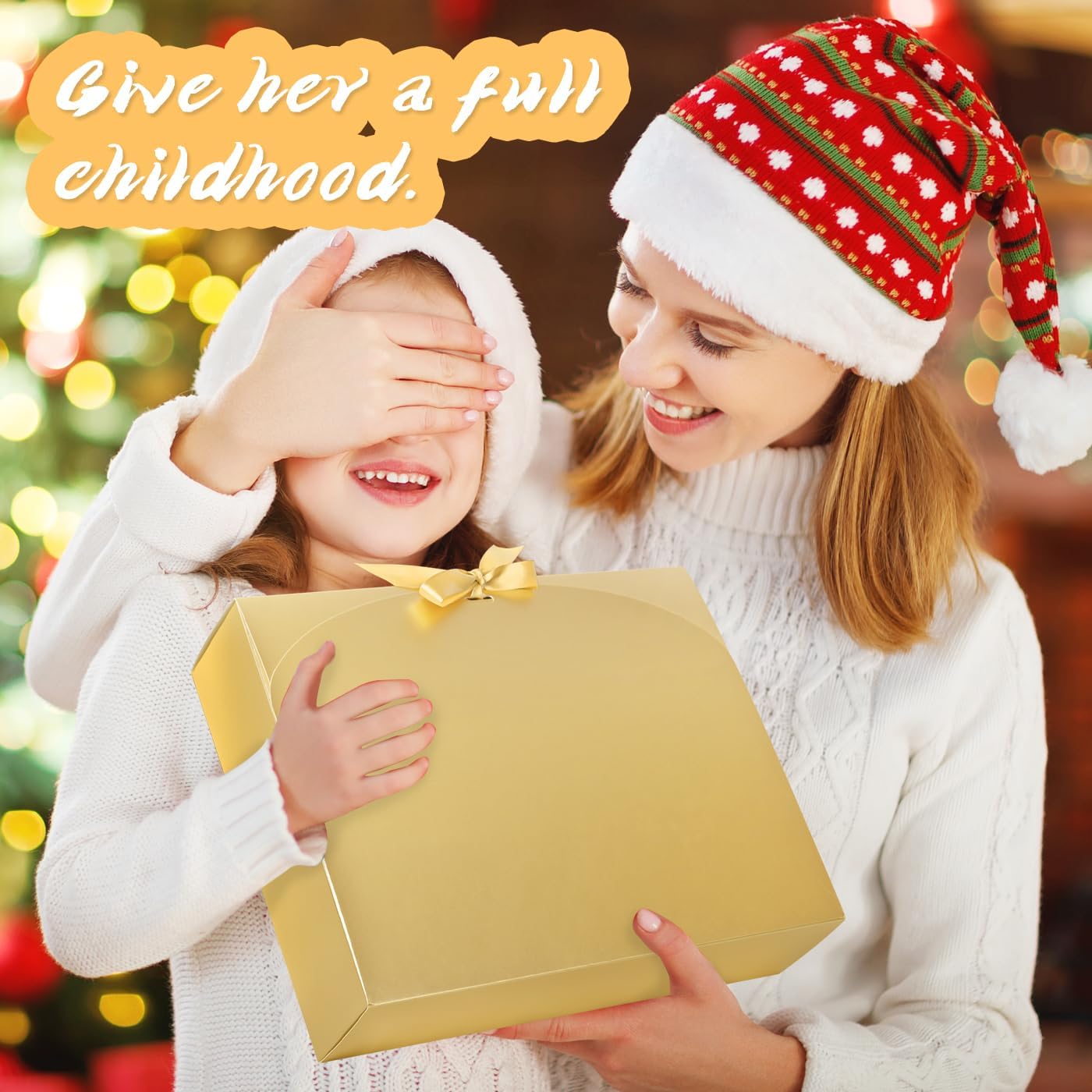 12Pack Gold Gift Boxes With Lids, 129.83.1 Inch Bridesmaid Proposal Box, Luxury Gold Gift Box With Ribbon for Wedding, Birthday, Party, Christmas, Graduation