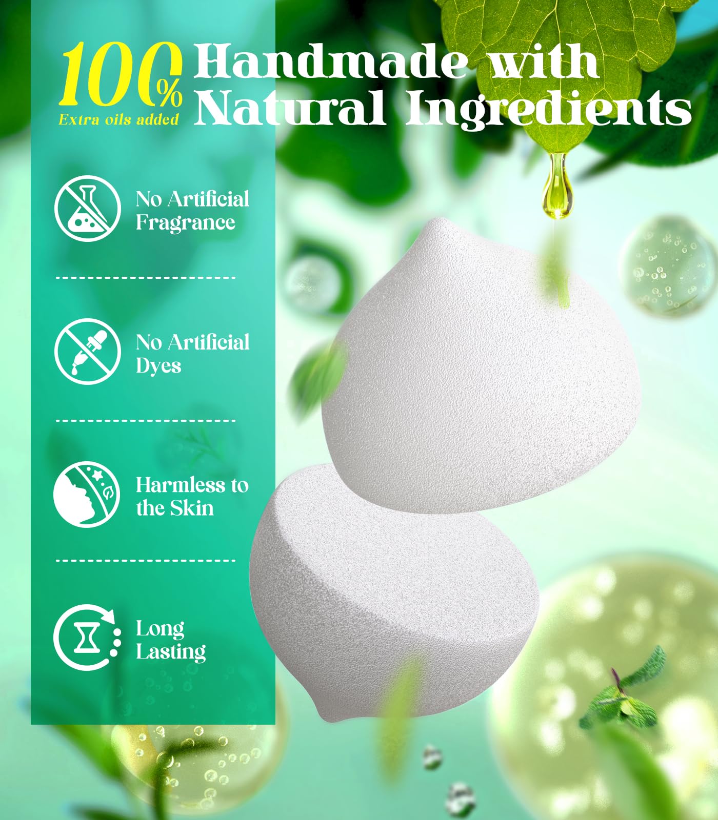 POPCHOSE Shower Steamers Aromatherapy - Eucalyptus for Shower, Stress Relief & Self Care- Home SPA Gifts, Birthday Gift for Women & Men, Shower Steamers for Sinus Relief, Quick Relief Nasal Congestion