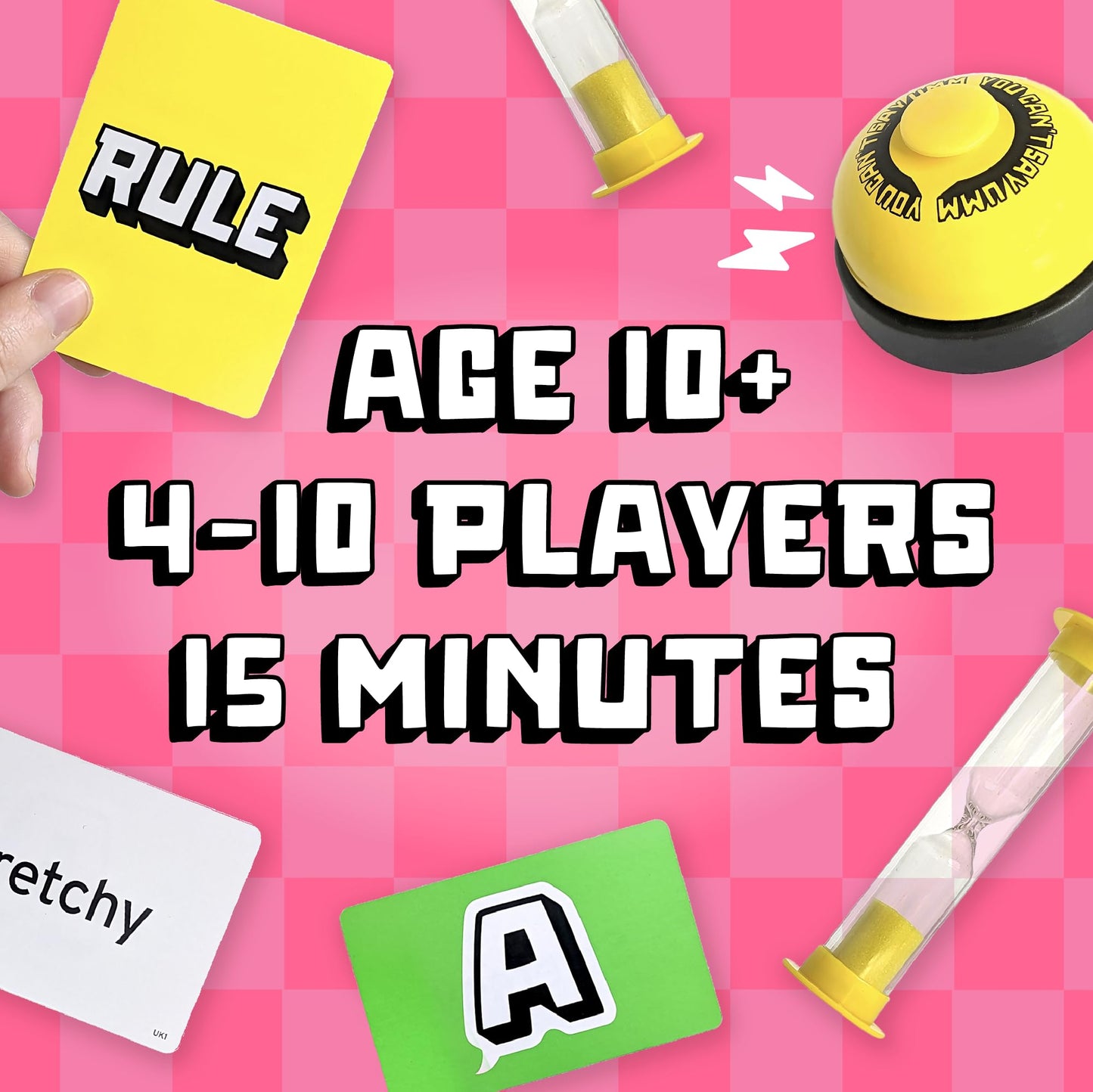 You Can't Say UMM: A Party Game for Family and Adults, Fast-Paced Family Word Game, Must Have for Game Night, Bonus Content Included