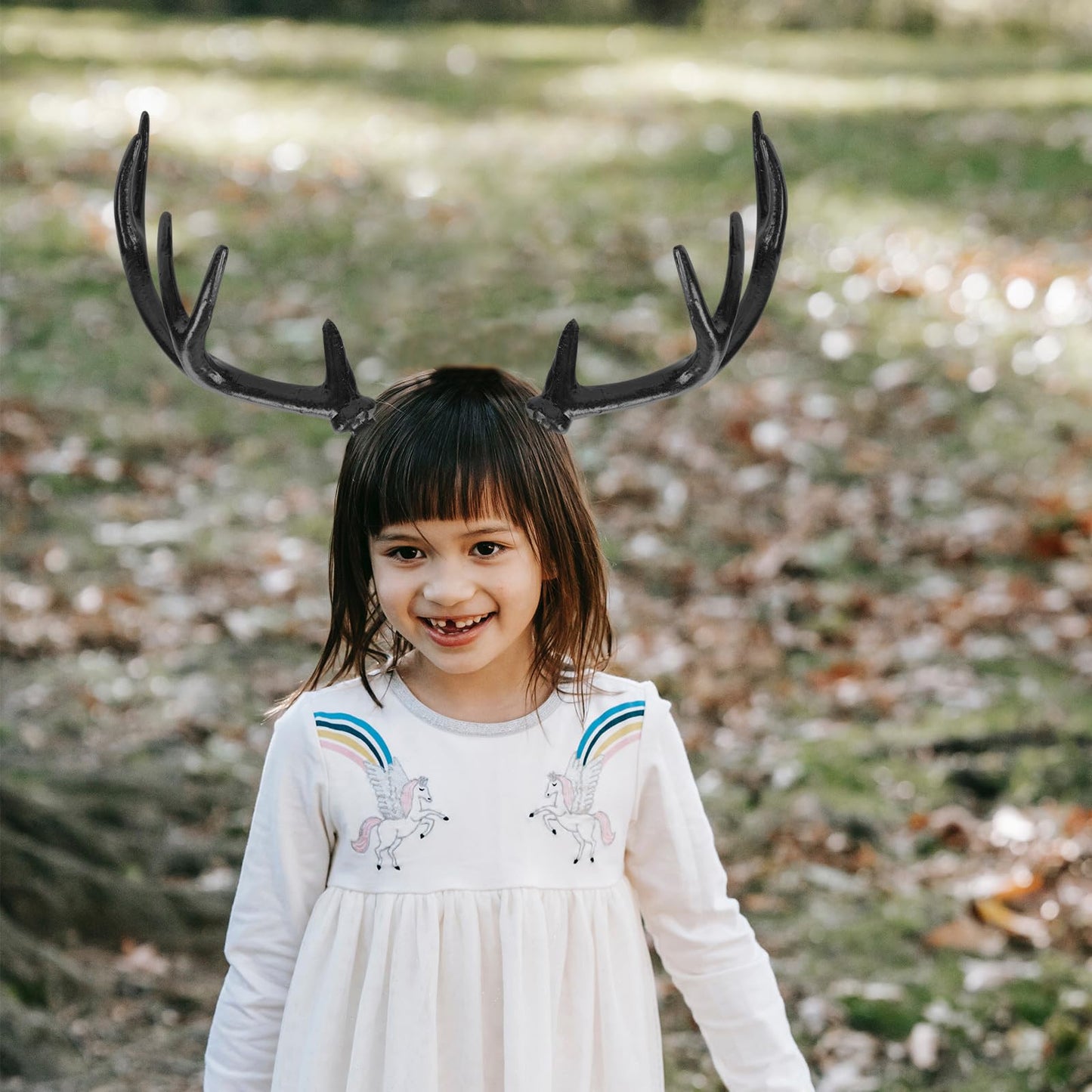 BESTOYARD Reindeer Antlers Headband - Halloween Elk Horns Deer Ears for DIY Projects, Cosplay, Costume Parties, and Holiday Decorations