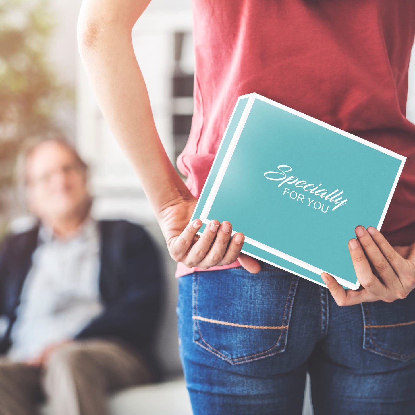 Tea Gifts for Women – Sampler Gift Basket with 15 Unique Blends, Honey Sticks, Stainless Tumbler & Gift-Ready Box (Teal)