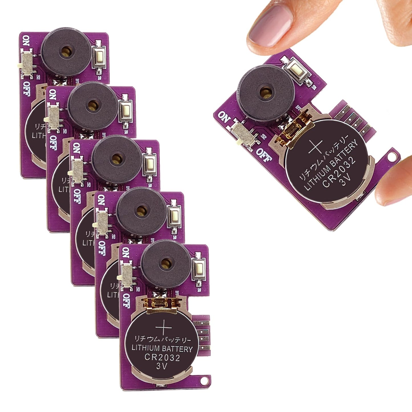 YueFeiAud Cricket Noise Maker Prank (6-Pack) - Hidden Prank Device with 3-Month Beeping, Office & Home Gags for Adults