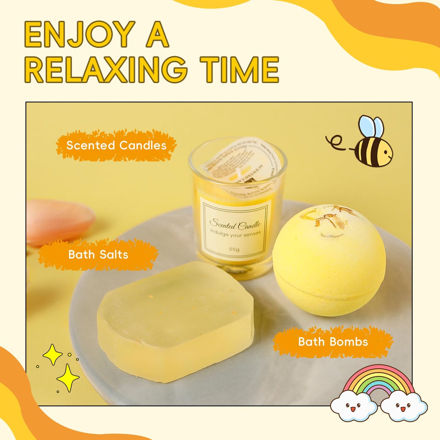 Birthday Gifts for Women, Skin Care Sets, Spa Gift Baskets, Unique Gifts for Her, Friends, Mom, Sister, Girlfriend, Coworkers, Teacher, Nurse, Wife, Happy Holiday Gift Ideas, Christmas Gifts for Women