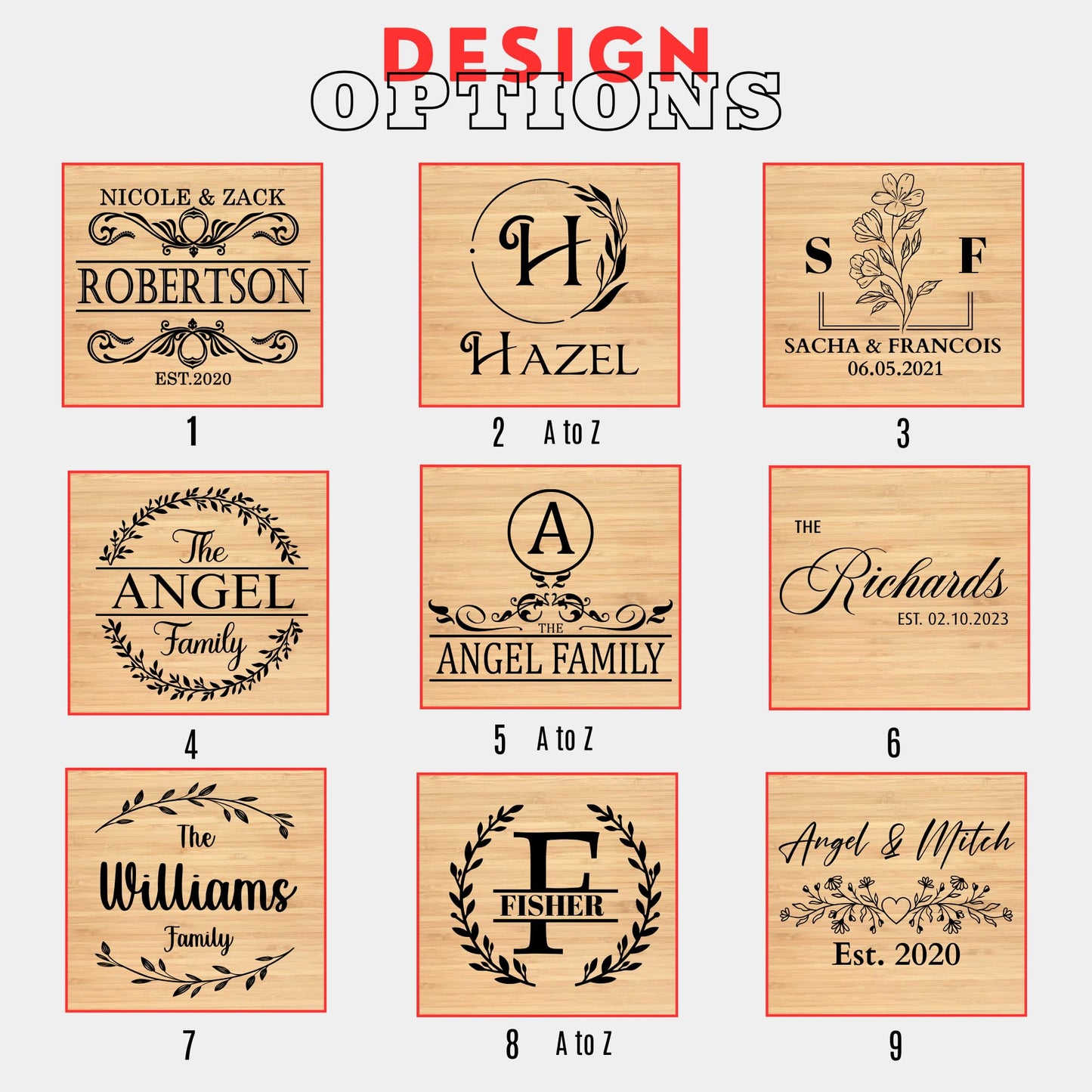 Personalized Charcuterie Boards Gift Set, Custom Engraved Cheese Board, Christmas Gifts for Mom Wedding Gifts for Couples, Bridal Shower, Birthday, Housewarming New Home Gifts for Family or Women