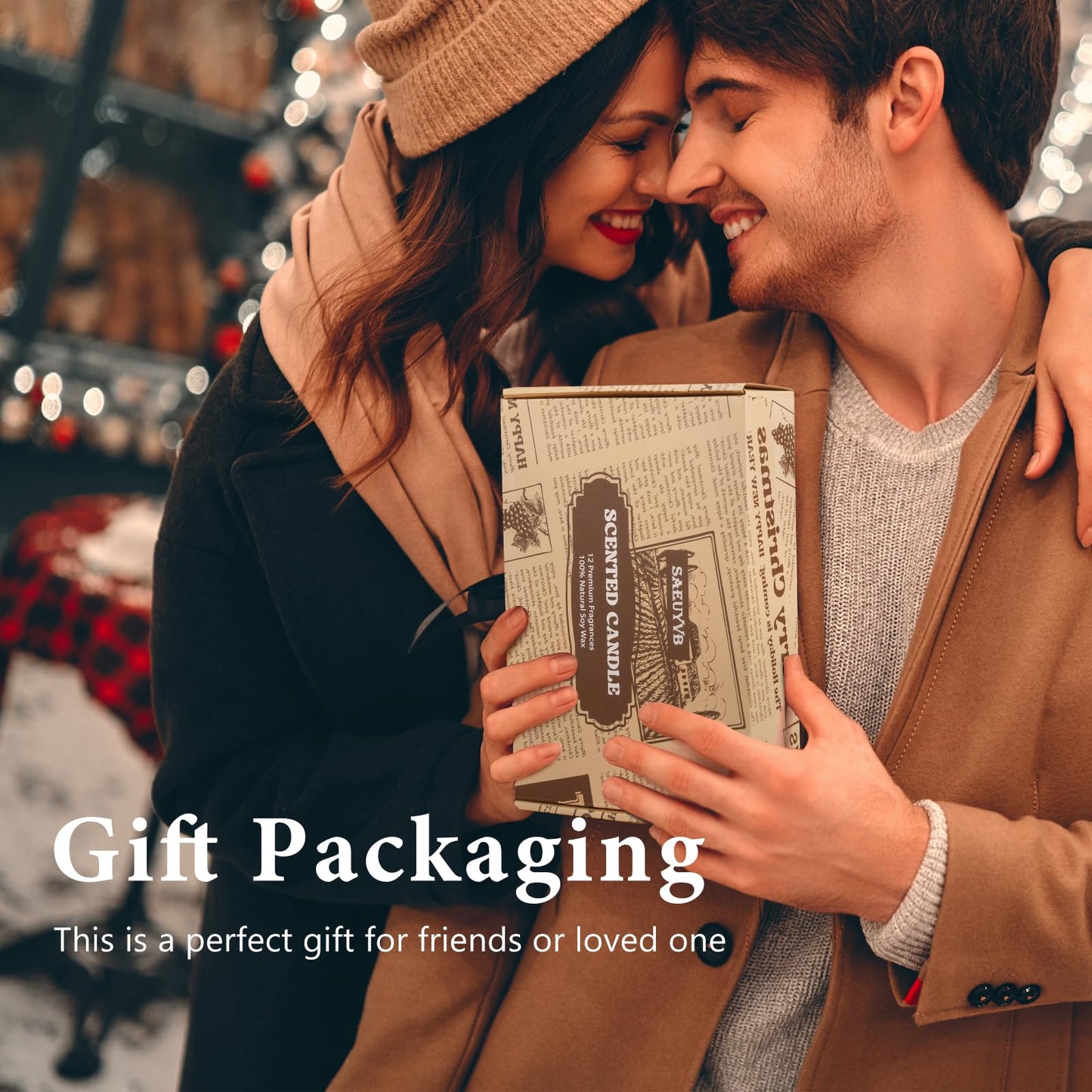 12 Pack Candles for Home Scented,Scented Candles Gift Set for Women,Natural Soy Wax Amber Jar Candle Set for Men,Aromatherapy Candle for Birthday,Mother's Day,Father's Day,Anniversary