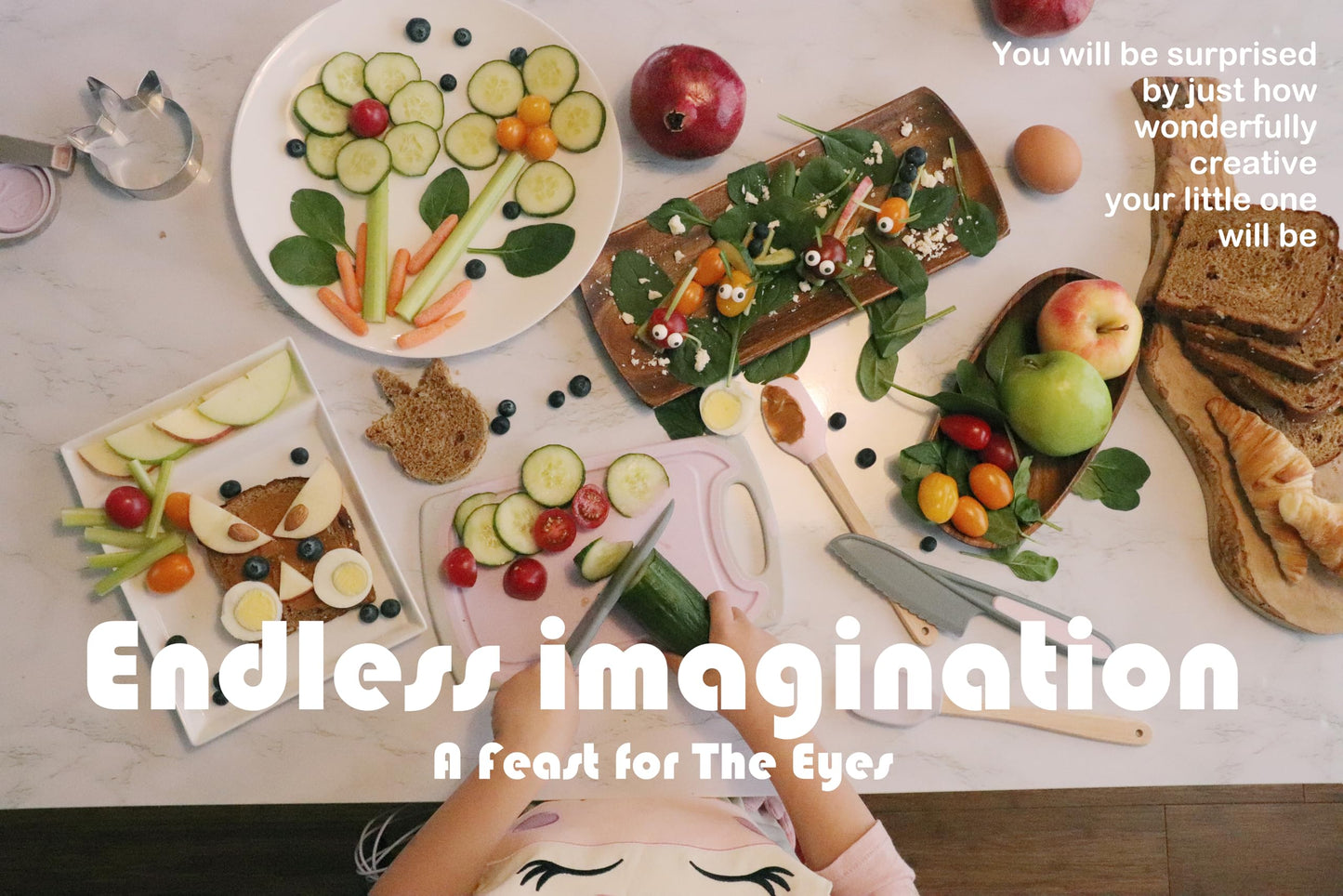 Baker Buddy Unicorn Kids Real Baking Set with Storage case, Real Working Utensils, Cookie Cutters, and Baking Supplies, Beautiful Unicorn Apron for Kids.