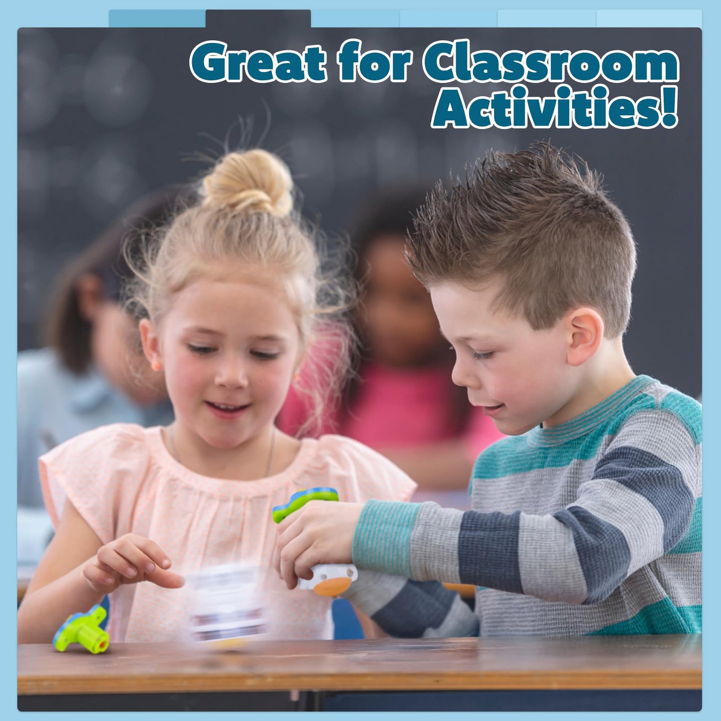 IPIDIPI TOYS Spineez Animal Light Up Spinning Tops – 8 Cute LED Spinners for Kids – Ideal Birthday Party Favors, Goodie Bag Stuffers, School Prizes, Classroom Rewards for Boys & Girls