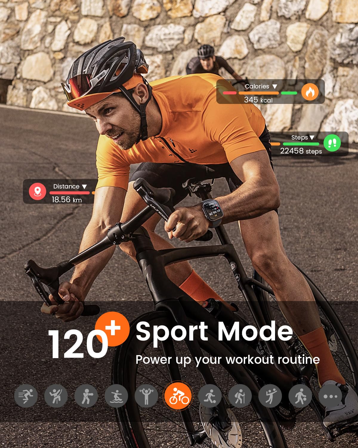 Smart Watch for Men for iPhone Android : 1.85" Smart Watch with 30 Days+1000 mAh Battery Life Make/Recive Call Heart Rate SpO2 Sleep Monitor 120+ Sport 5ATM Fitness Tracker Watch Pedometer Reloj Black