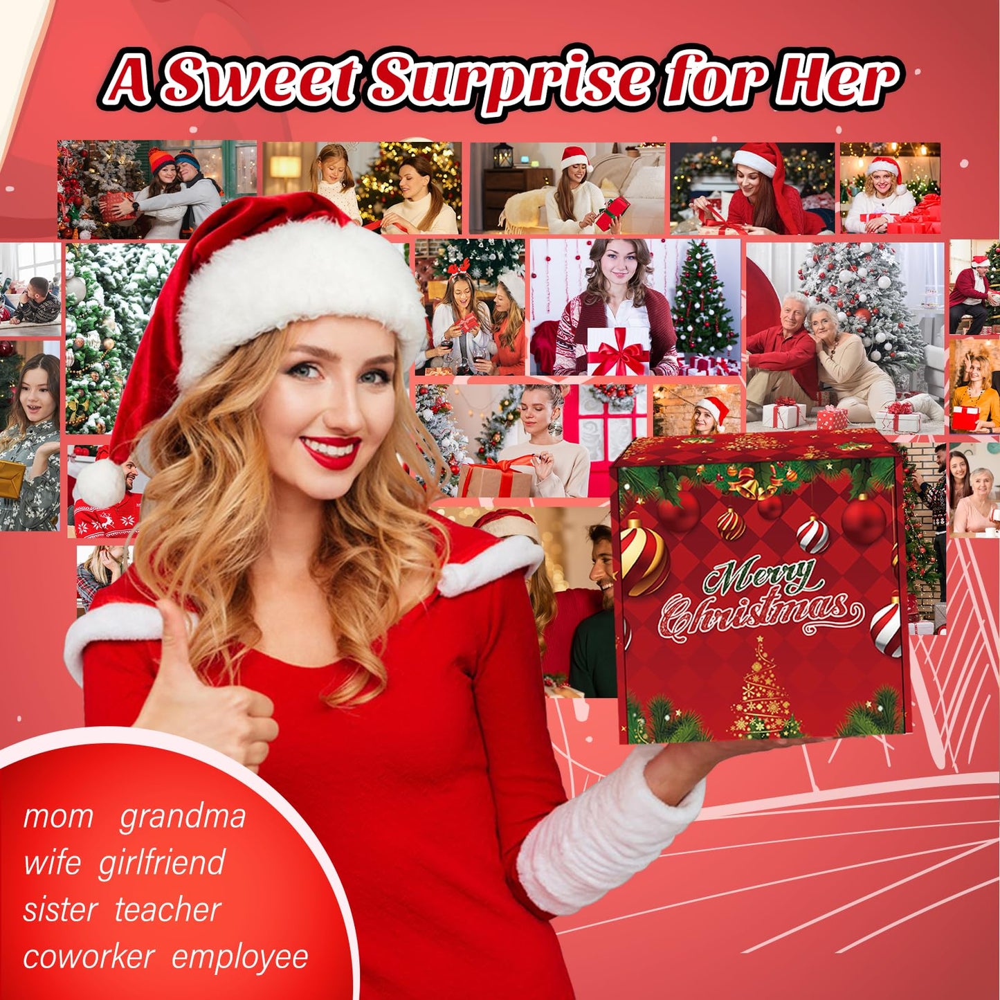 Unique Gift Basket Ideas for Women 2024 - Includes 20 Oz Tumbler, Perfect for Mom, Grandma, Sister, Wife, or Girlfriend