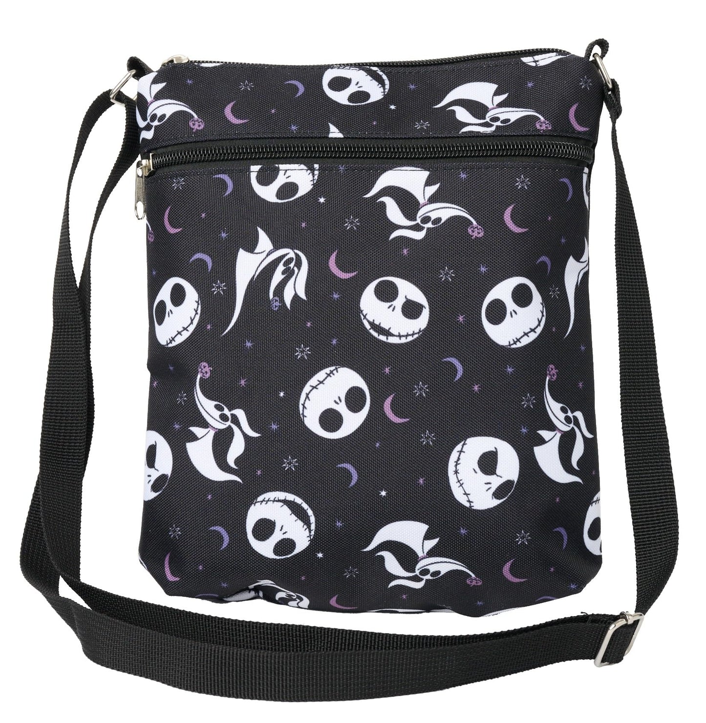 Disney Women Crossbody Bag Nightmare Before Christmas Jack Skellington AOP Sling