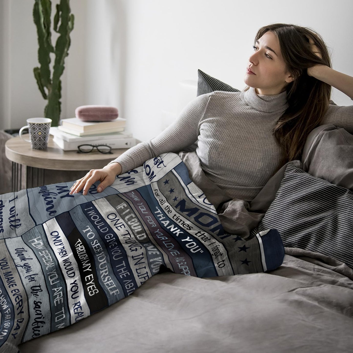 Yamco Gifts for Mom Blanket - Mom Birthday Gifts 60"x50" Blankets - Mother Birthday Gifts - Cool Birthday Gifts for Moms - Great Mama Gifts Unique - Gifts for Mothers Christmas - Best Mom Gift Ideas