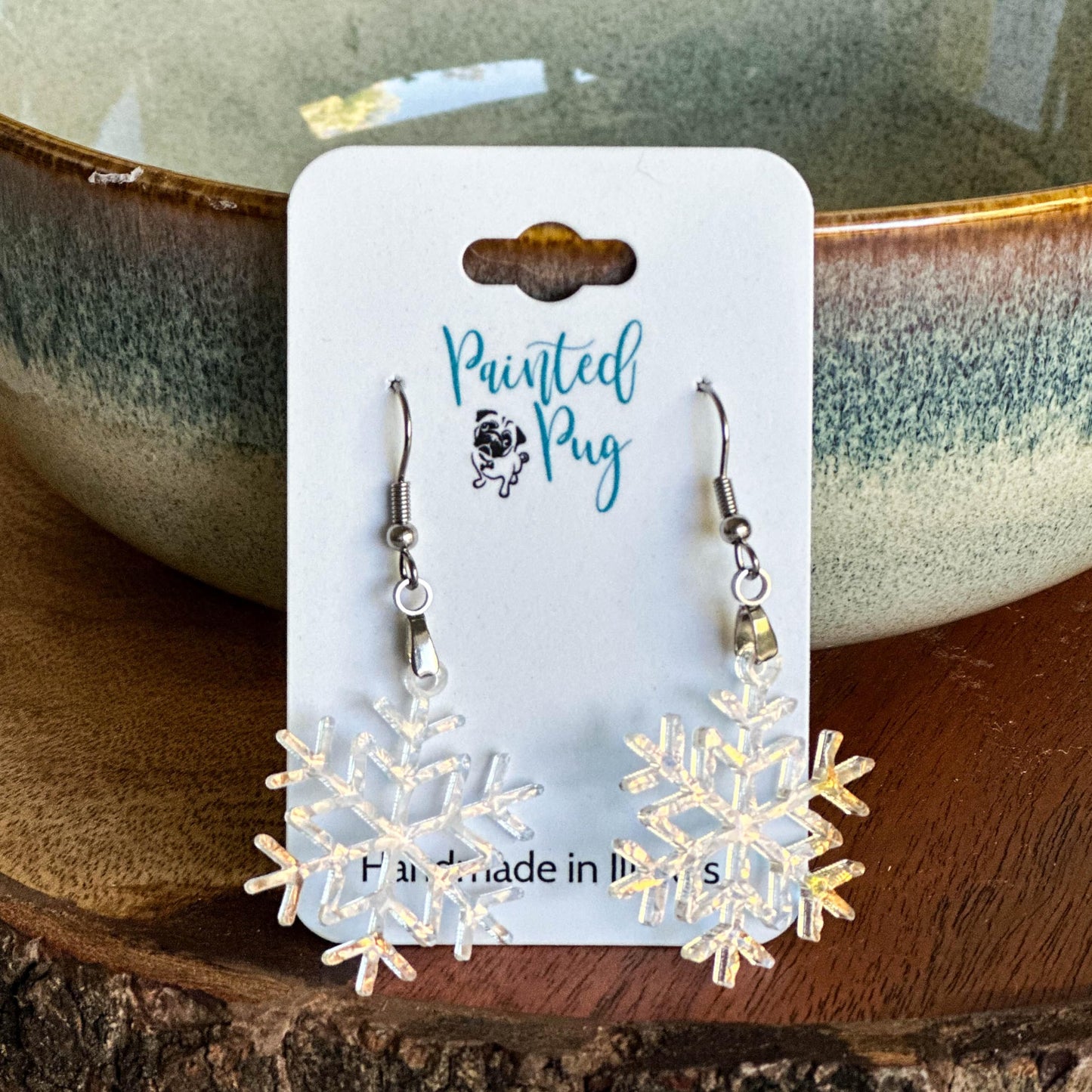 Christmas Earrings Gift Set of 4 for Women Red Pickup Truck Festive Holiday Statement Jewelry (Christmas Earrings Set of 4)