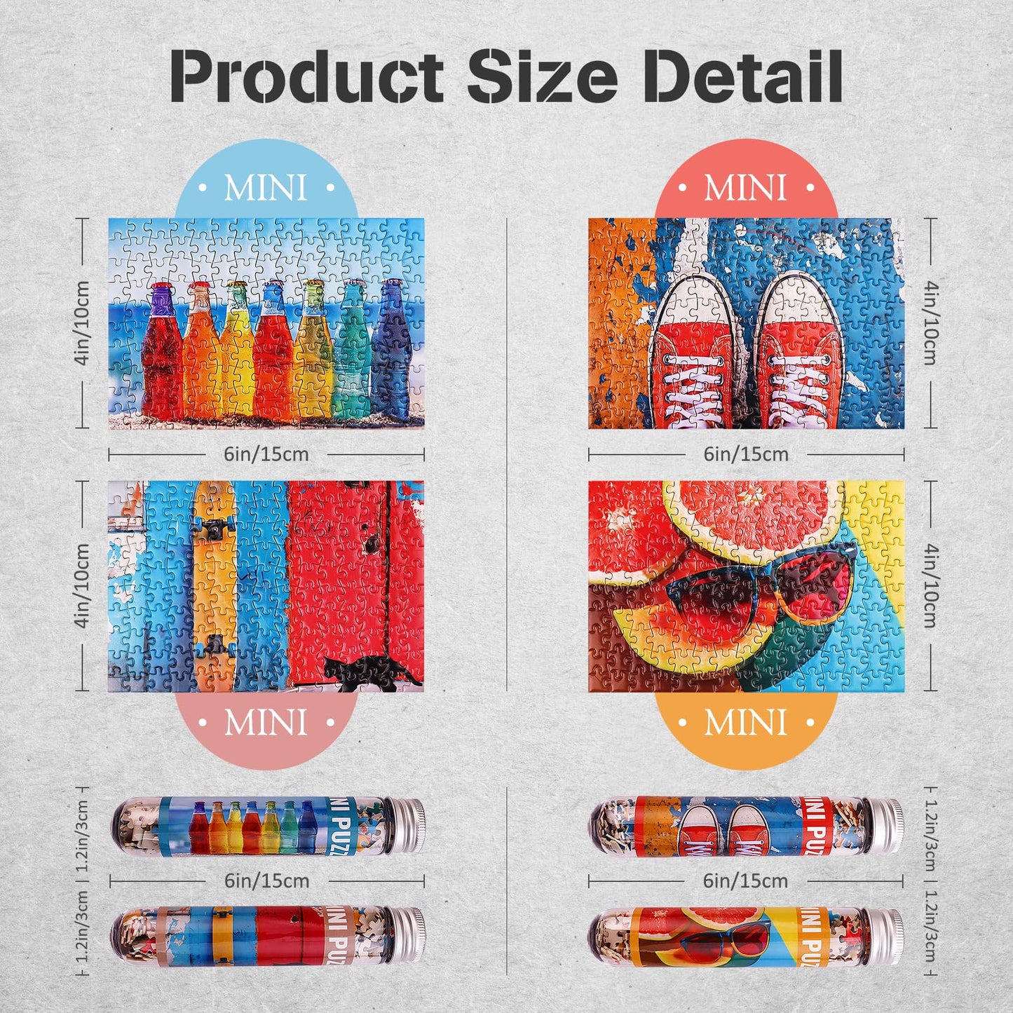 Small Jigsaw Puzzles for Adults Challenging Puzzle Small Puzzles Mini Jigsaw Puzzles for Teens 150 Pieces Micro Tiny Puzzle Hawaii Landscape Summer Scenery Travel Puzzles 6 x 4 inch 4 Packs